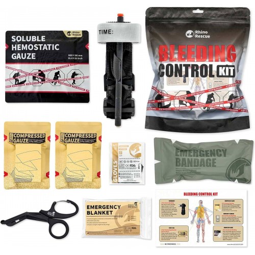 Комплект для остановки кровотечений «Bleeding Control Kit» Rhino Rescue в Батайске